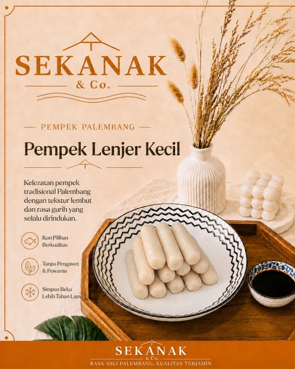 Paket Pempek Lenjer Kecil